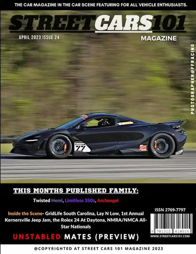 Street Cars 101 Magazine- April 2023 Issue 24 - Paperback