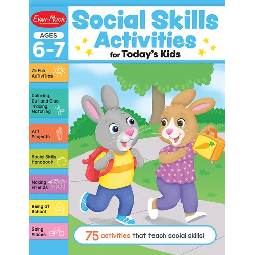 Social Skills Activities for Today's Kids, Age 6 - 7 Workbook - Paperback