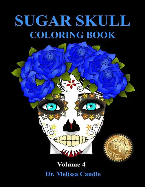 Sugar Skull Coloring Book Volume 4 - Paperback