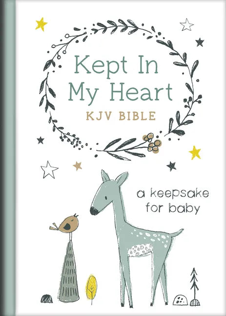 Kept in My Heart KJV Bible [Hazel Woodland]: A Keepsake for Baby - Hardcover