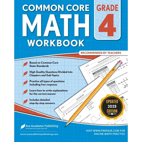 Common Core Math Workbook: Grade 4 - Paperback