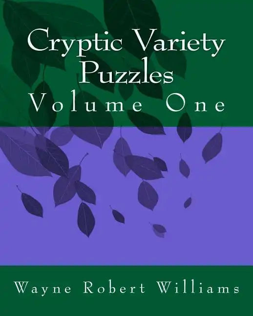 Cryptic Variety Puzzles Volume 1 - Paperback