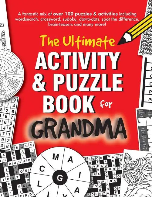 The Ultimate Activity & Puzzle Book for Grandma - Paperback