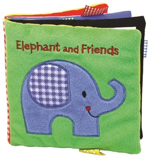 Elephant and Friends: A Soft and Fuzzy Book for Baby - Fabric