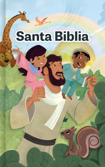 Rvr 1960 Biblia Para Niños Interactiva, Tapa Dura: Santa Biblia - Hardcover