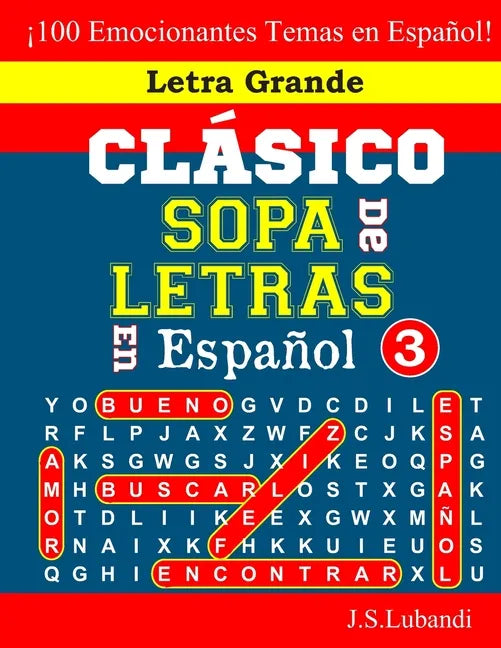 CLÁSICO SOPA De LETRAS En Español; 3 - Paperback