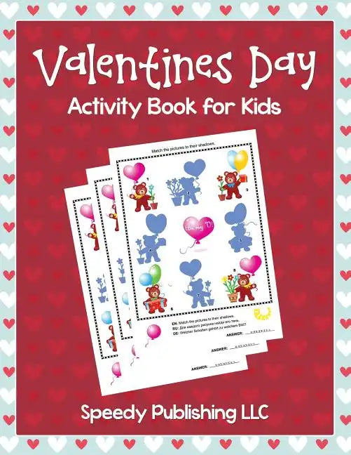 Valentines Day Activity Book for Kids - Paperback
