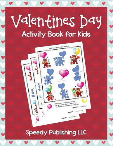 Valentines Day Activity Book for Kids - Paperback