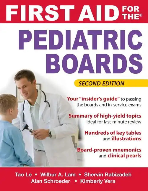 First Aid for the Pediatric Boards - Paperback