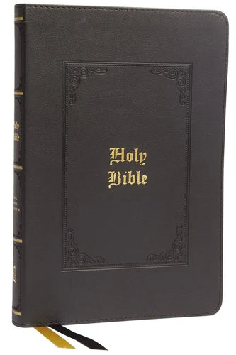 KJV Holy Bible: Large Print Thinline, Black Leathersoft, Red Letter, Comfort Print: King James Version - Imitation Leather