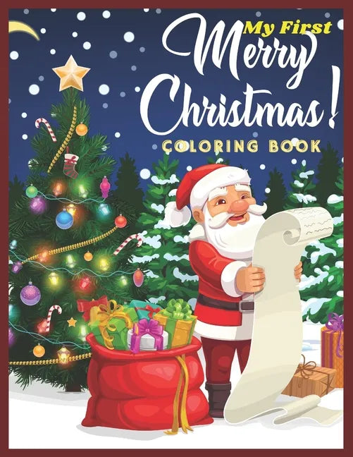 My First Merry Christmas Coloring Book - Paperback