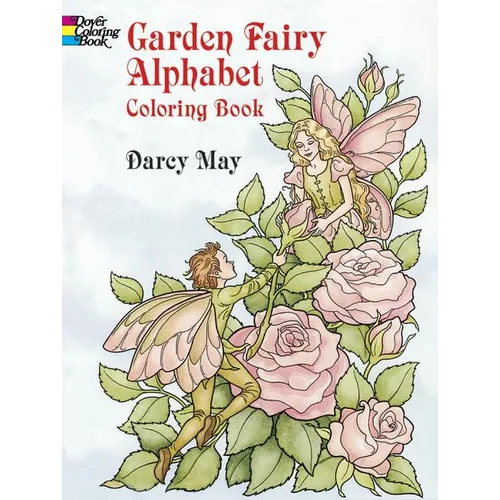 Garden Fairy Alphabet Coloring Book - Paperback