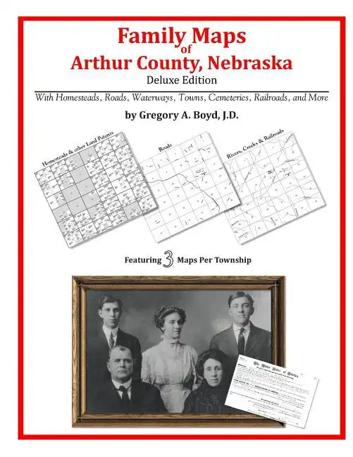 Family Maps of Arthur County, Nebraska - Paperback