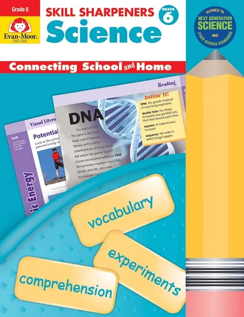 Skill Sharpeners: Science, Grade 6 Workbook - Paperback