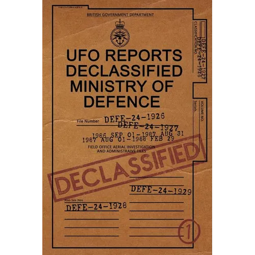 UFO Reports Declassified - Ministry Of Defence Vol 1: The only Ministry of Defence UFO Reports books in print. This book contains a range of genuine U - Paperback
