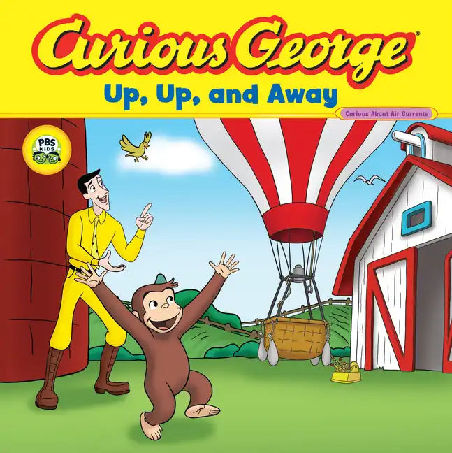 Curious George Up, Up, and Away (Cgtv 8x8) - Paperback