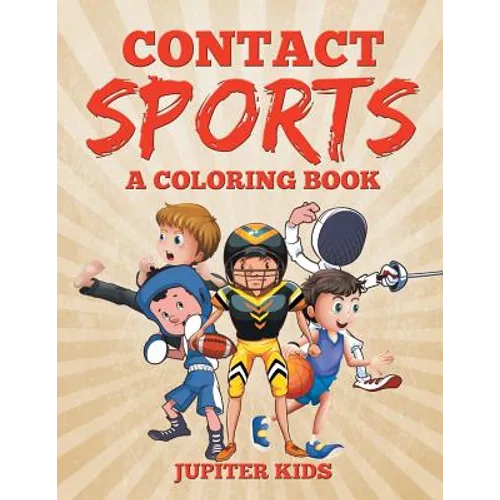 Contact Sports (A Coloring Book) - Paperback