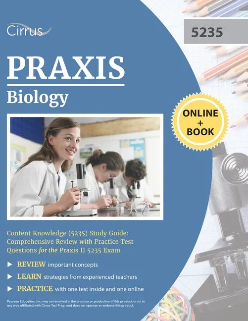 Praxis Biology Content Knowledge (5235) Study Guide - Paperback