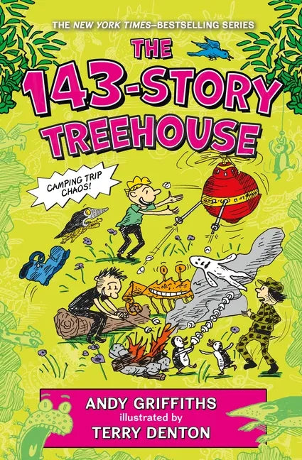 The 143-Story Treehouse: Camping Trip Chaos! - Hardcover