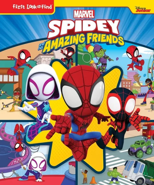 Disney Junior Marvel Spidey and His Amazing Friends: First Look and Find - Library Binding
