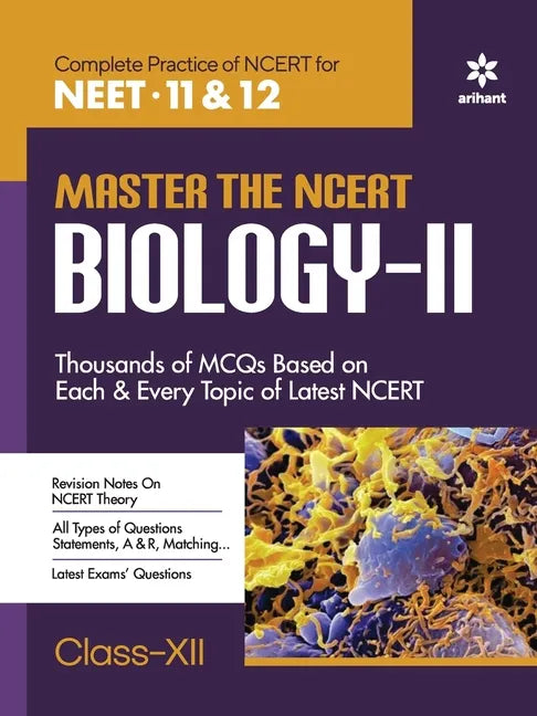 Master The NCERT for NEET Biology - Vol.2 - Paperback