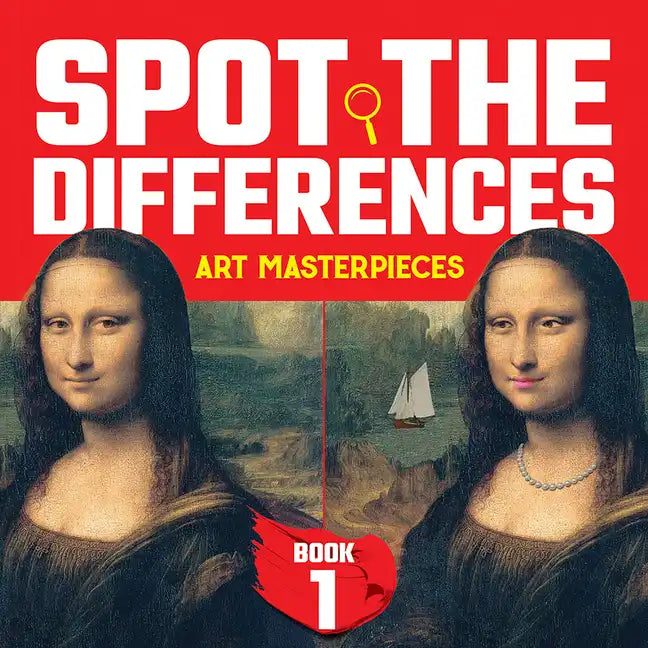 Spot the Differences: Art Masterpieces, Book 1 - Paperback