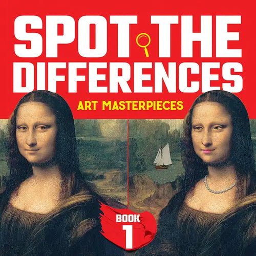 Spot the Differences: Art Masterpieces, Book 1 - Paperback