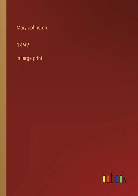 1492: in large print - Paperback