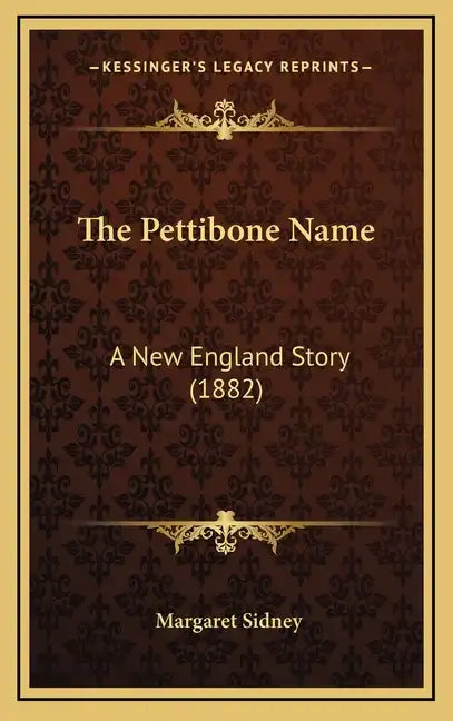 The Pettibone Name: A New England Story (1882) - Hardcover