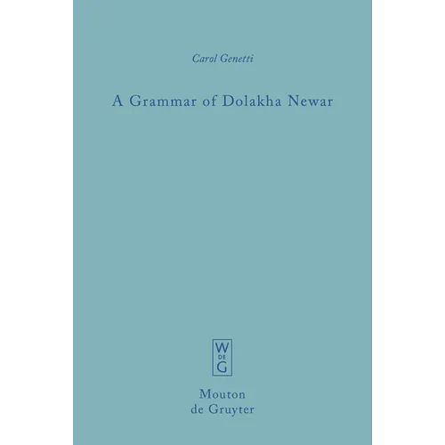 A Grammar of Dolakha Newar - Paperback
