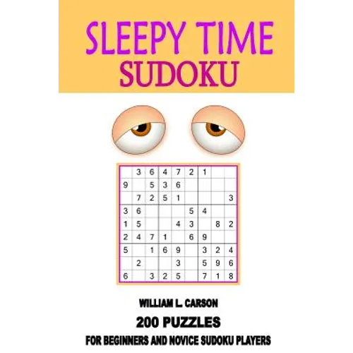 Sleepy Time Sudoku - Paperback