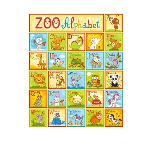 Color The Alphabet: A Children's Coloring Book of Fun Alphabet Letters for Ages 3 Years Old and up - Paperback