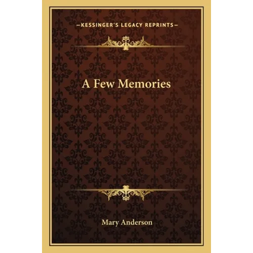 A Few Memories - Paperback