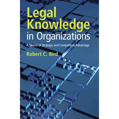 Legal Knowledge in Organizations - Paperback