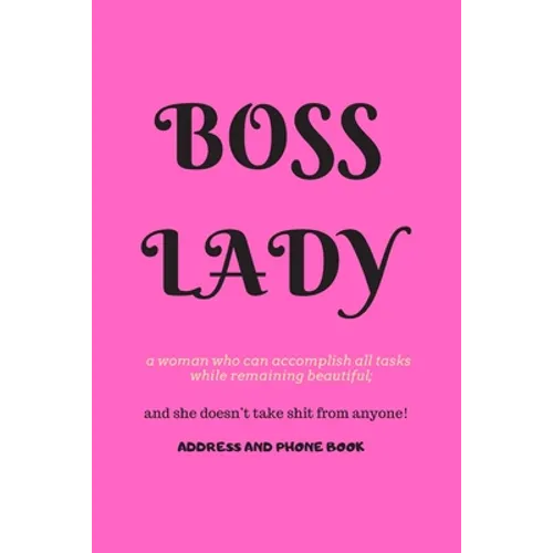 Boss Lady Address and Phone Book: for 