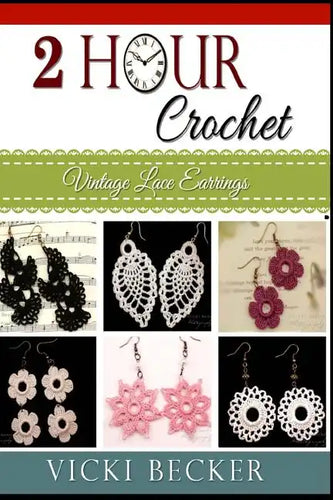 Vintage Lace Earrings - Paperback