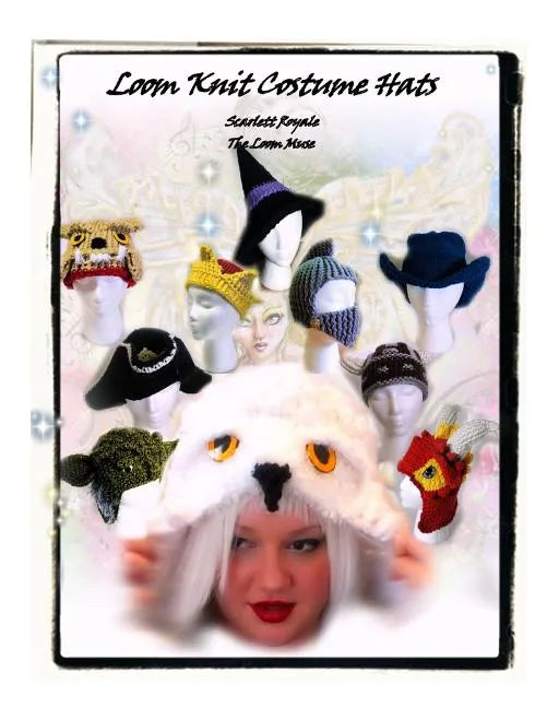 Loom Knit Costume Hats - Paperback