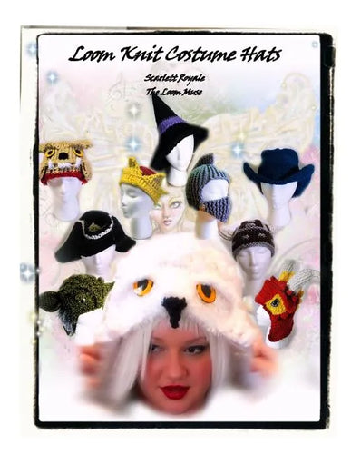 Loom Knit Costume Hats - Paperback