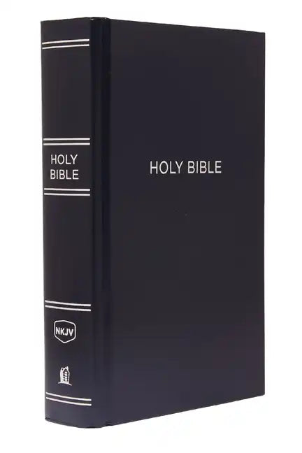 NKJV, Pew Bible, Large Print, Hardcover, Blue, Red Letter Edition - Hardcover