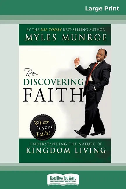 Rediscovering Faith Trade Paper (16pt Large Print Edition) - Paperback