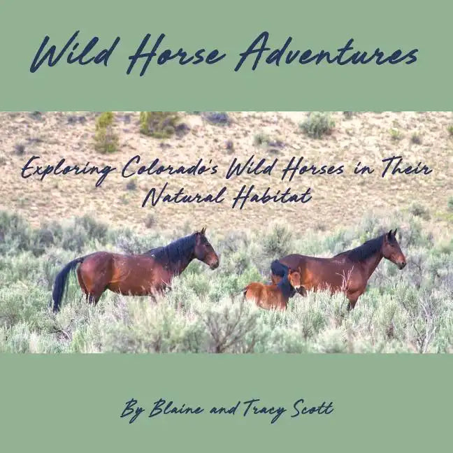 Wild Horse Adventures: Exploring Colorado's wild horses in their natural habitat - Paperback