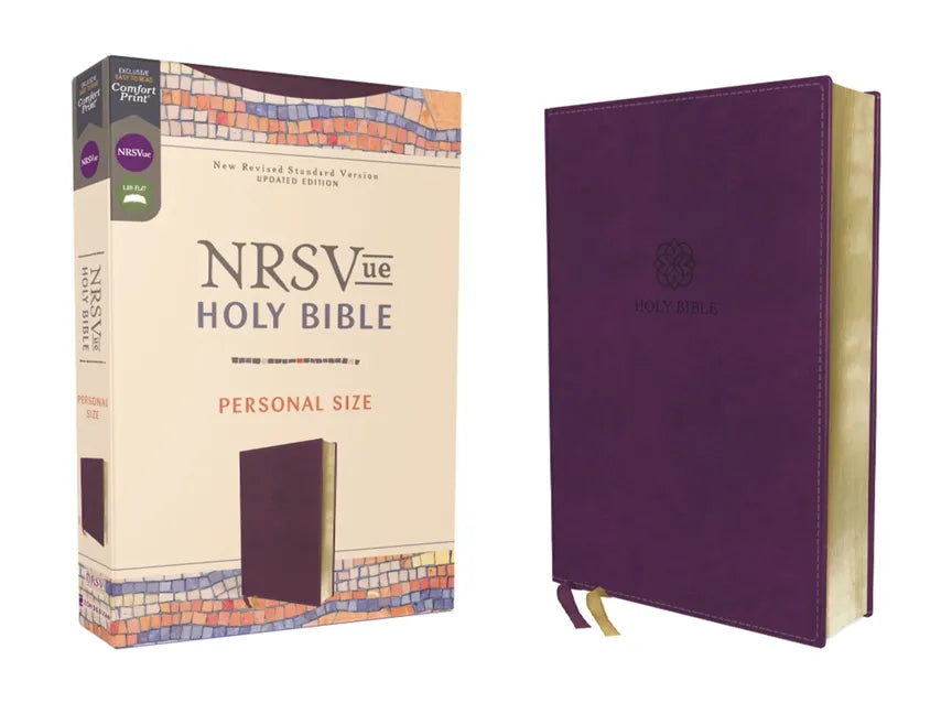 Nrsvue, Holy Bible, Personal Size, Leathersoft, Purple, Comfort Print - Imitation Leather