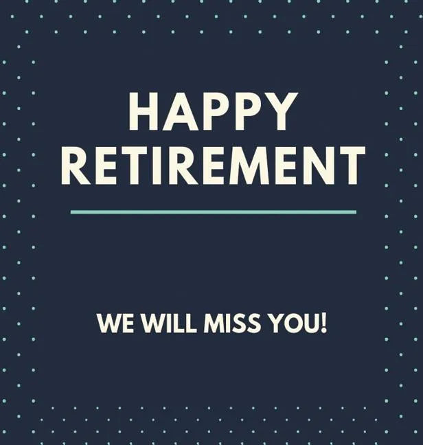 Happy Retirement Guest Book (Hardcover): Guestbook for retirement, message book, memory book, keepsake, retirment book to sign - Hardcover