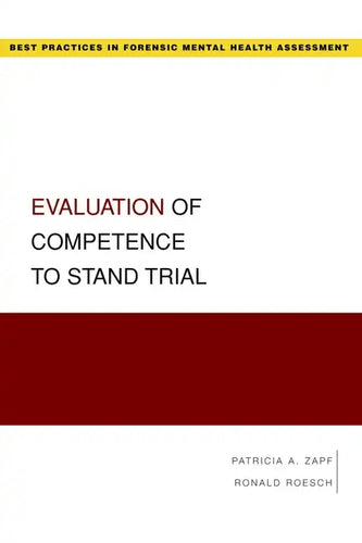 Evaluation of Competence to Stand Trial - Paperback