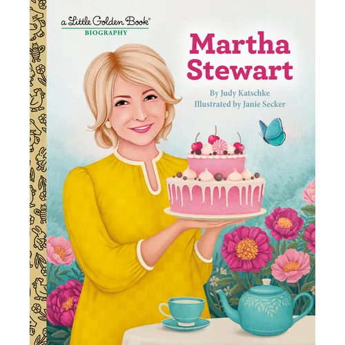 Martha Stewart: A Little Golden Book Biography - Hardcover