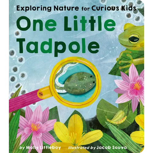 One Little Tadpole: Exploring Nature for Curious Kids - Board Book