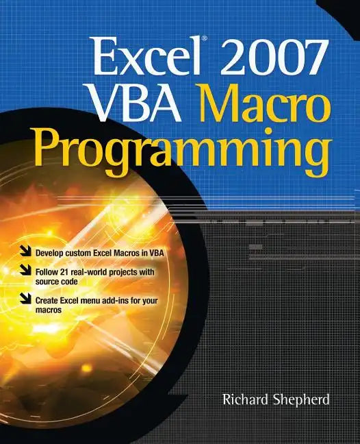 Excel 2007 VBA Macro Programming - Paperback