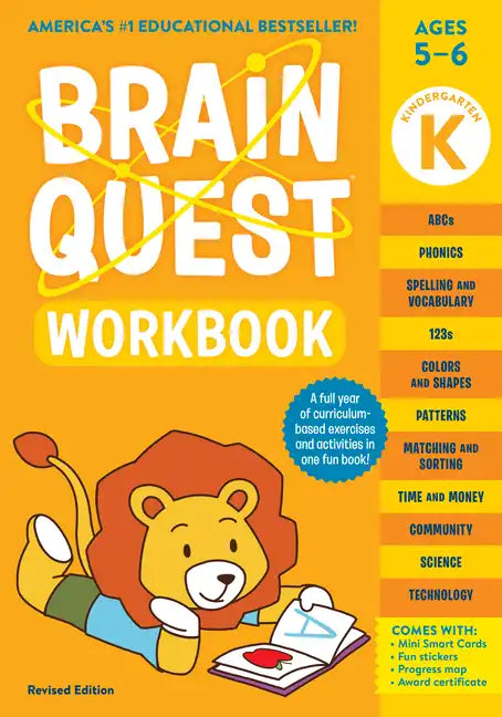 Brain Quest Workbook: Kindergarten Revised Edition - Paperback