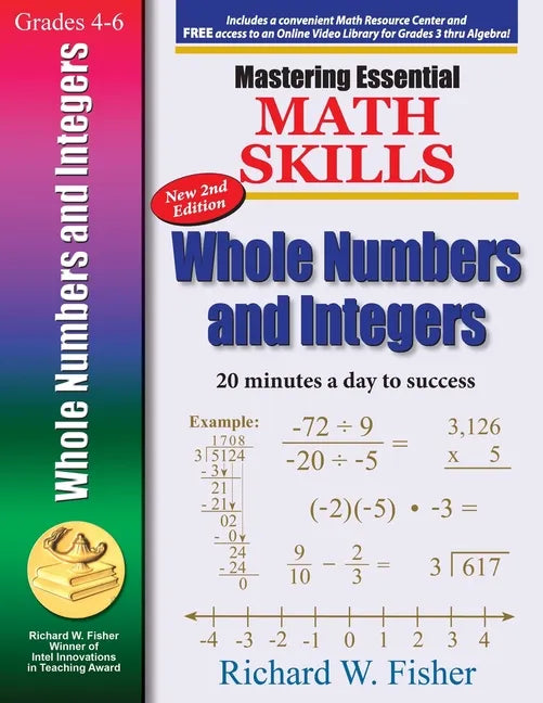 Mastering Essential Math Skills Whole Numbers and Integers, 2nd Edition - Paperback