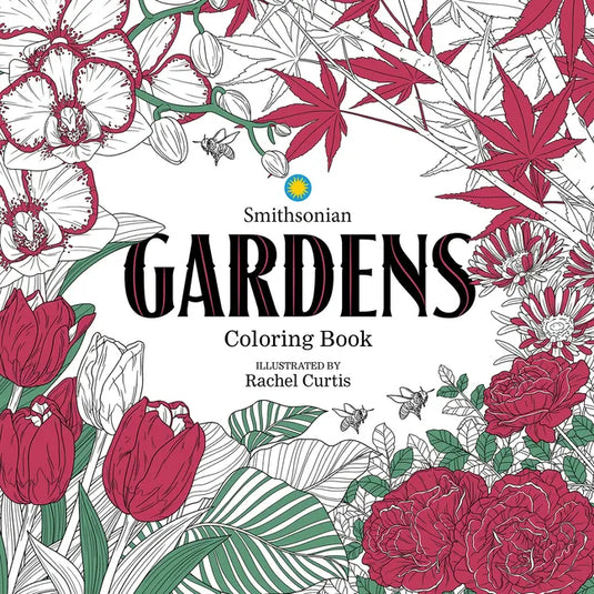 Gardens: A Smithsonian Coloring Book - Paperback